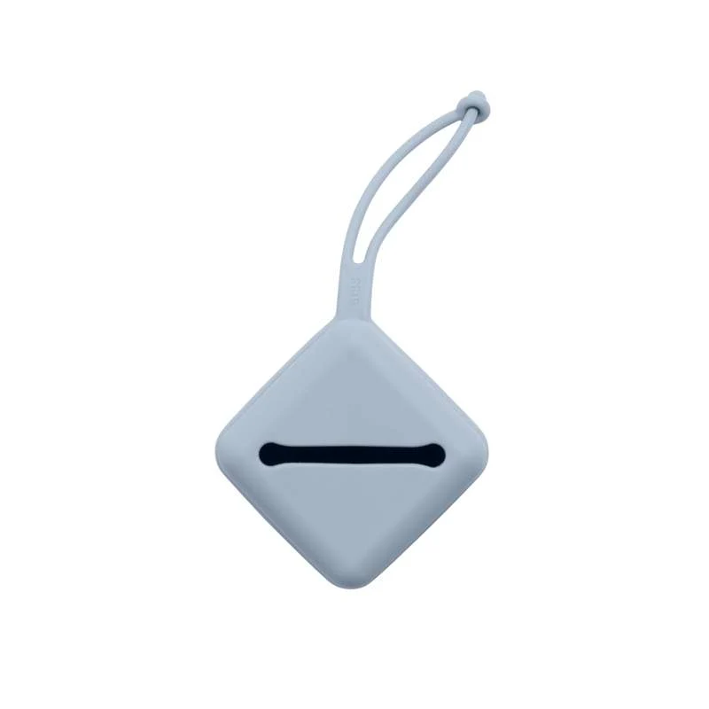 BIBS Accessories Pacifier Case - Silikone - Sutteboks m. Plads til 3 Sutter - Dusty Blue Daily Commute