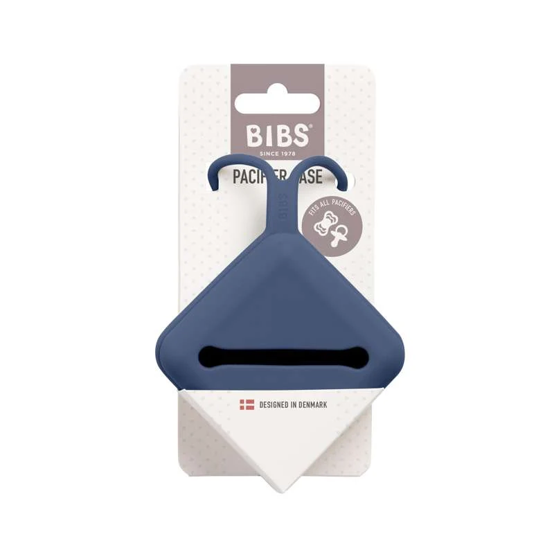 BIBS Accessories Pacifier Case - Silikone - Sutteboks m. Plads til 3 Sutter - Steel Blue Cable Management Straps