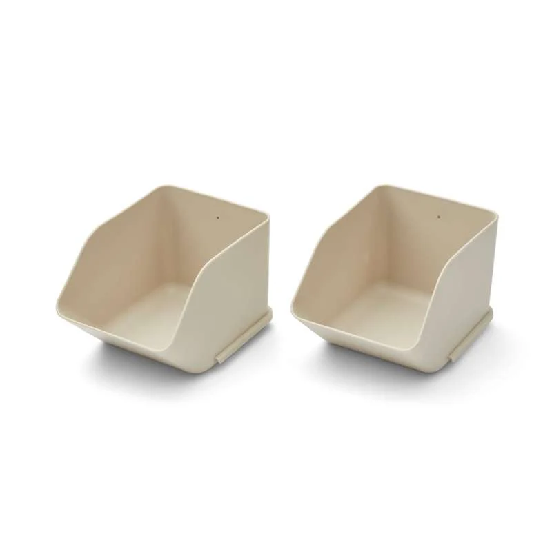 Liewood Rosemary Opbevaringskasse - Small - 2-pak - Sandy