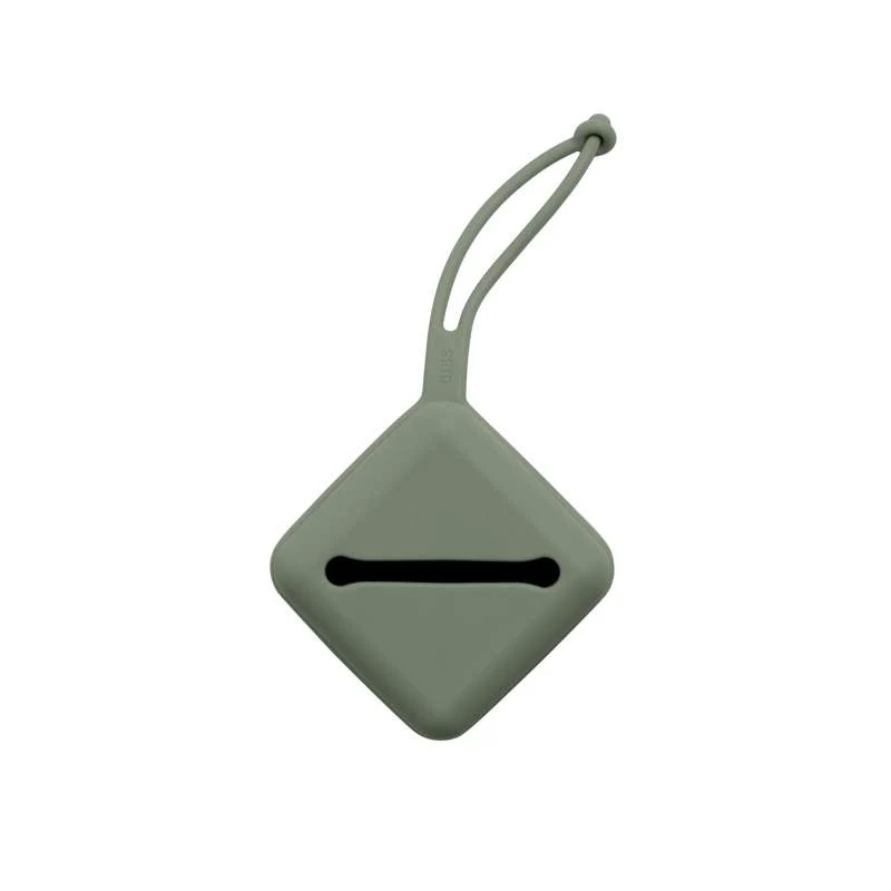 Modularni odjeljak BIBS Accessories Pacifier Case - Silikone - Sutteboks m. Plads til 3 Sutter - Pine