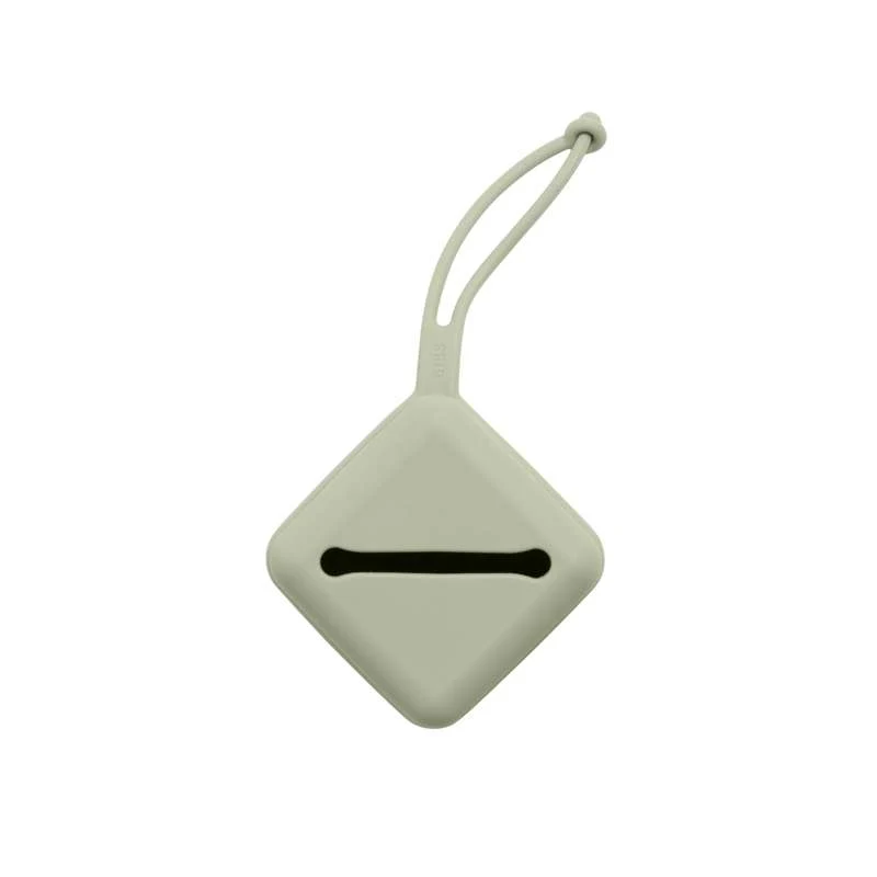 Vodootporno Putovanje BIBS Accessories Pacifier Case - Silikone - Sutteboks m. Plads til 3 Sutter - Sage