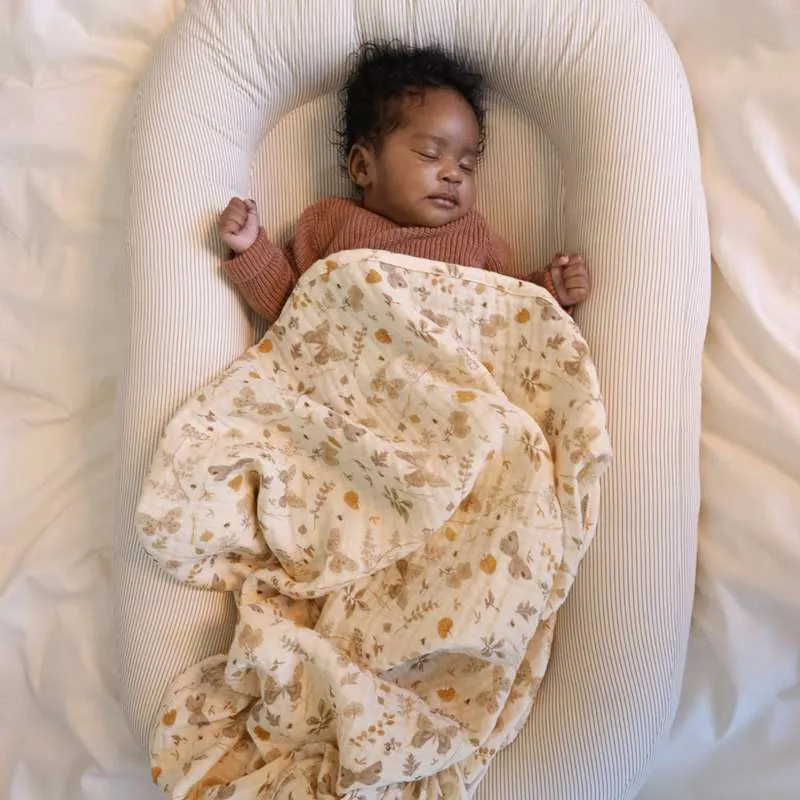 Cam Cam Copenhagen Babynest - OCS - Klasične pruge kamel Gasket Seal