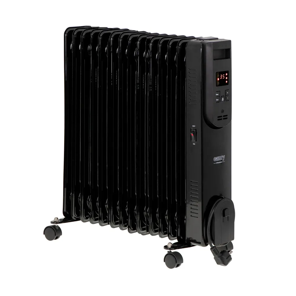 Uljni radijator, 15 rebara crni, CR 7820