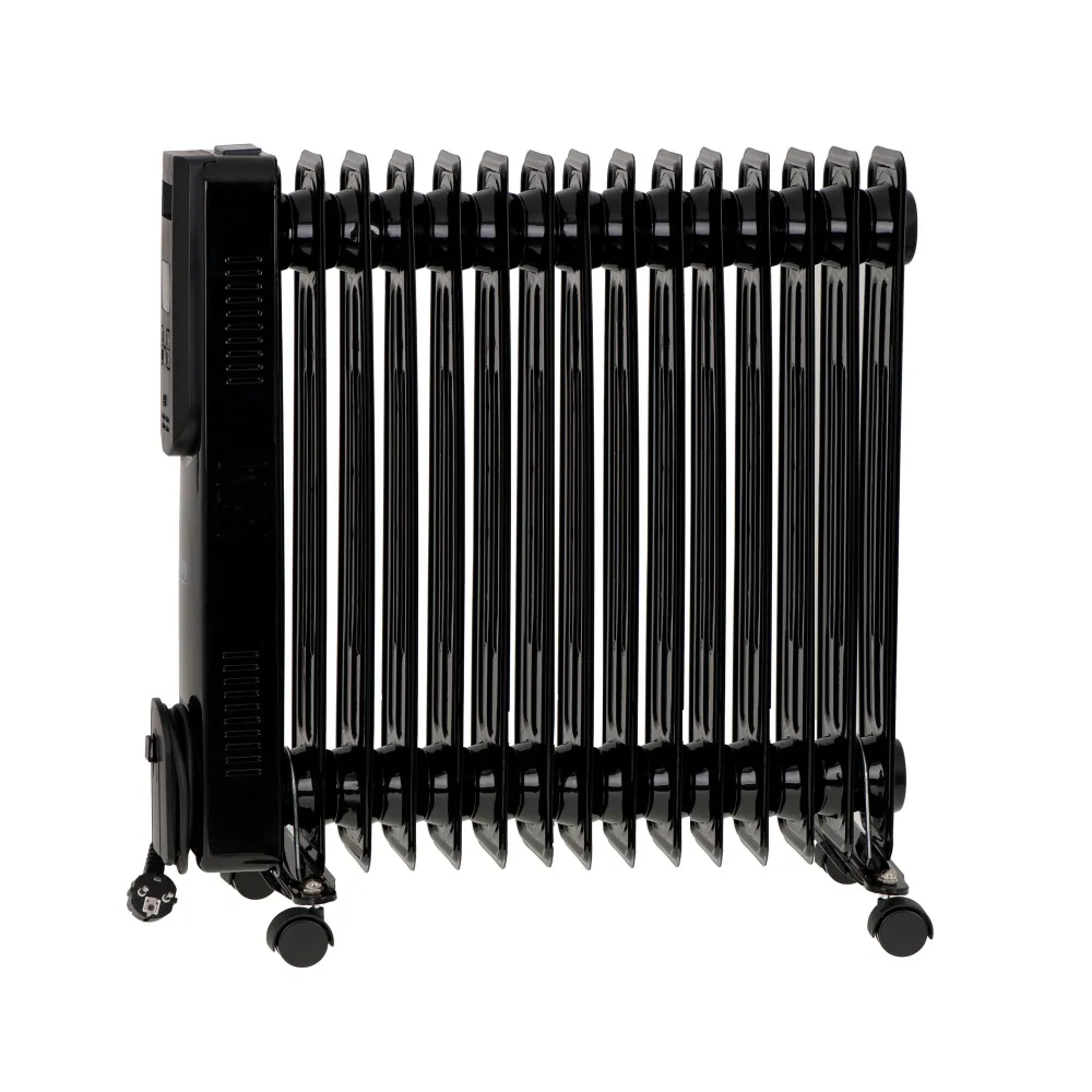 Uljni radijator, 15 rebara crni, CR 7820