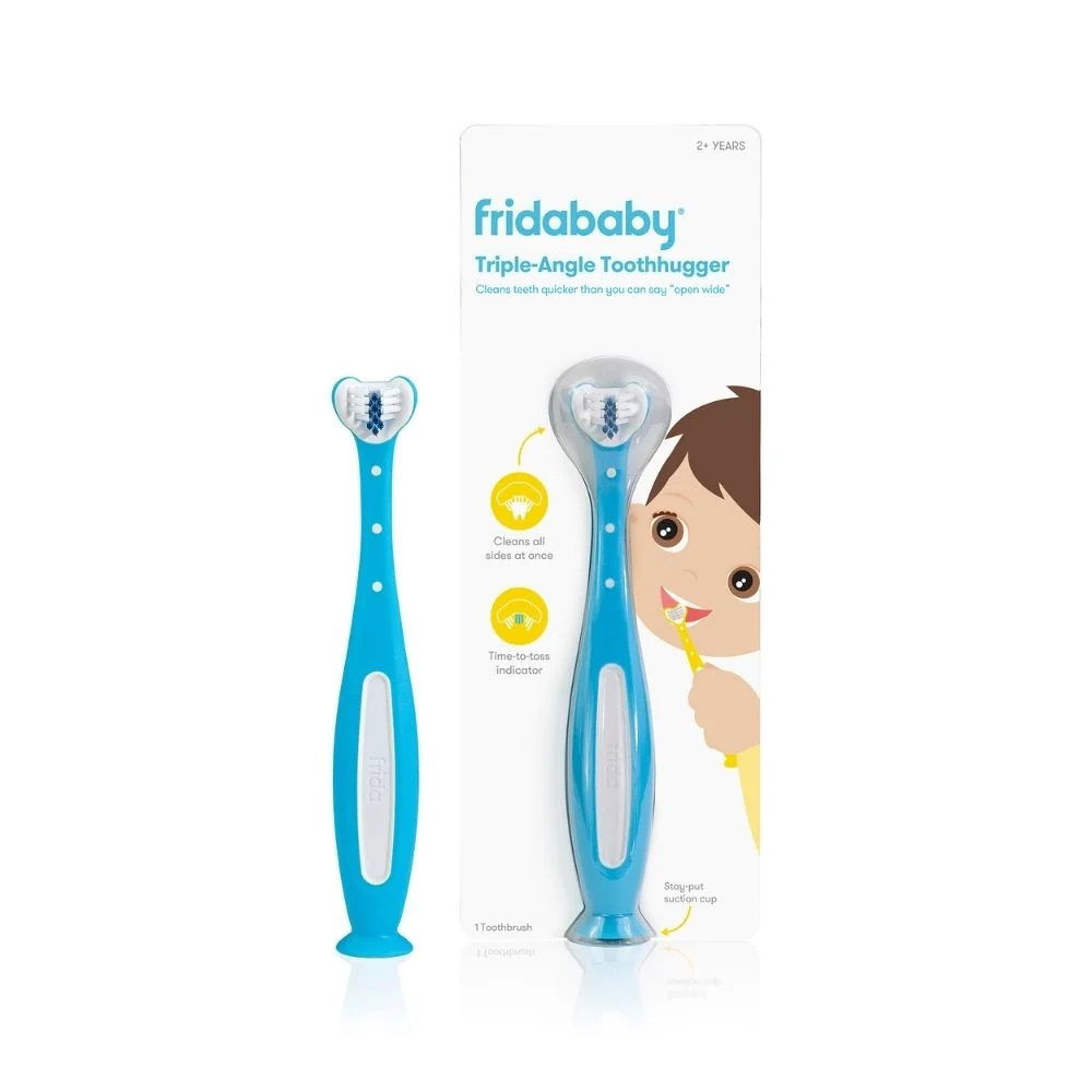Trokutna zubna četkica za djecu Frida Baby Toothhugger