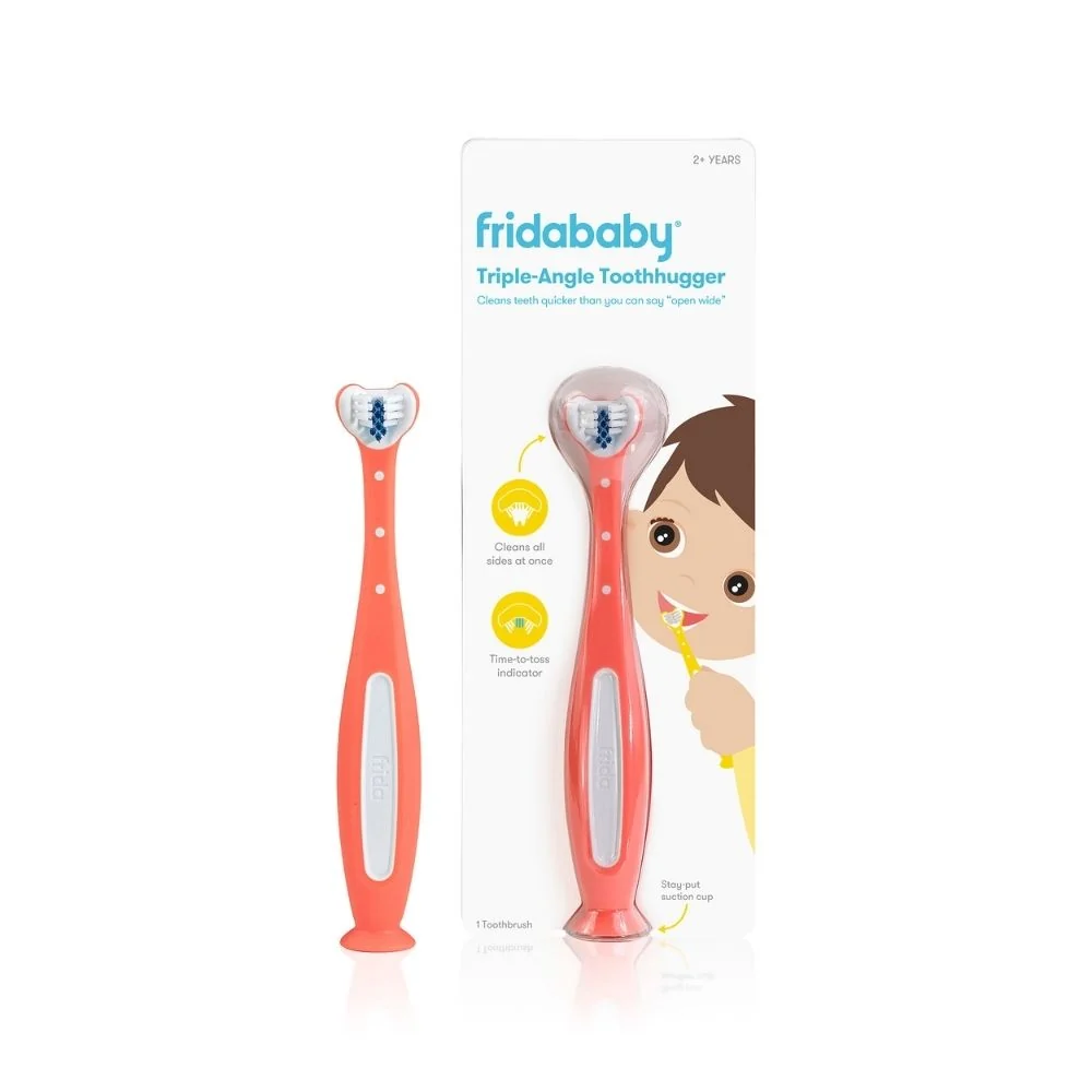 Trokutna zubna četkica za djecu Frida Baby Toothhugger
