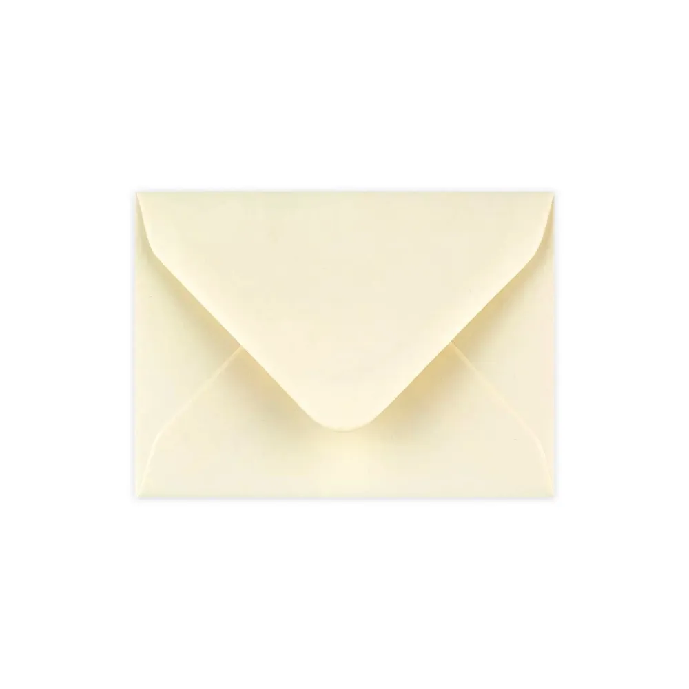 70x100mm Bjelokost novčanik gummed obič 100gsm tkati omotnice