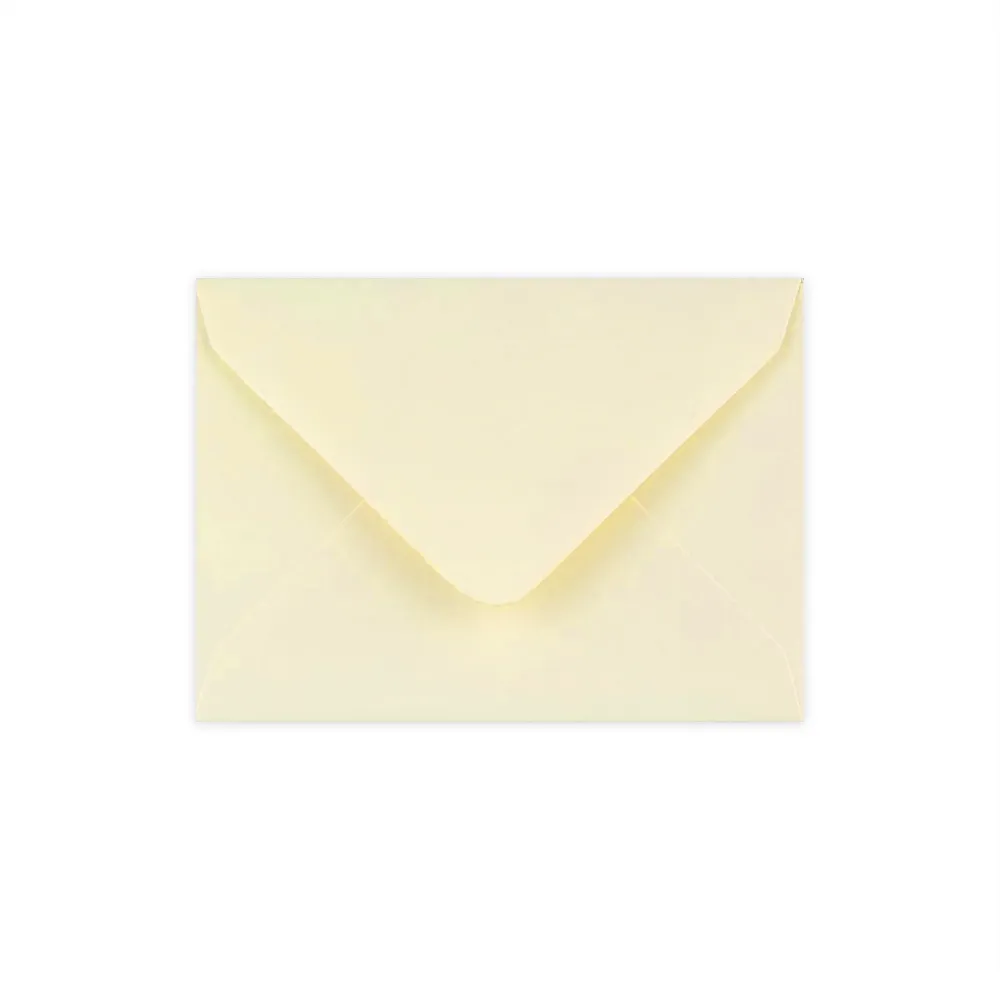 82x113mm C7 novčanik od bjelokosti gummed 100gsm tkane omotnice
