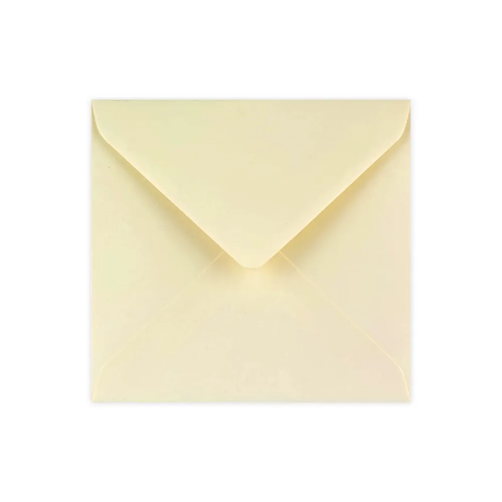 155x155mm BJELOKOST KVADRAT GUMMED 100GSM tkano Enveseur sl