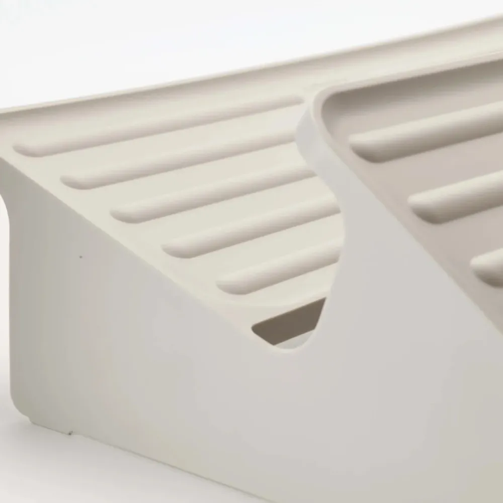 Shoe-™ Large Space-saving Ecru Shoe Rack
