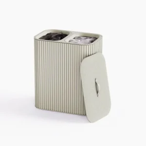 Tota Luxe 90L Ecru Laundry Separation Basket