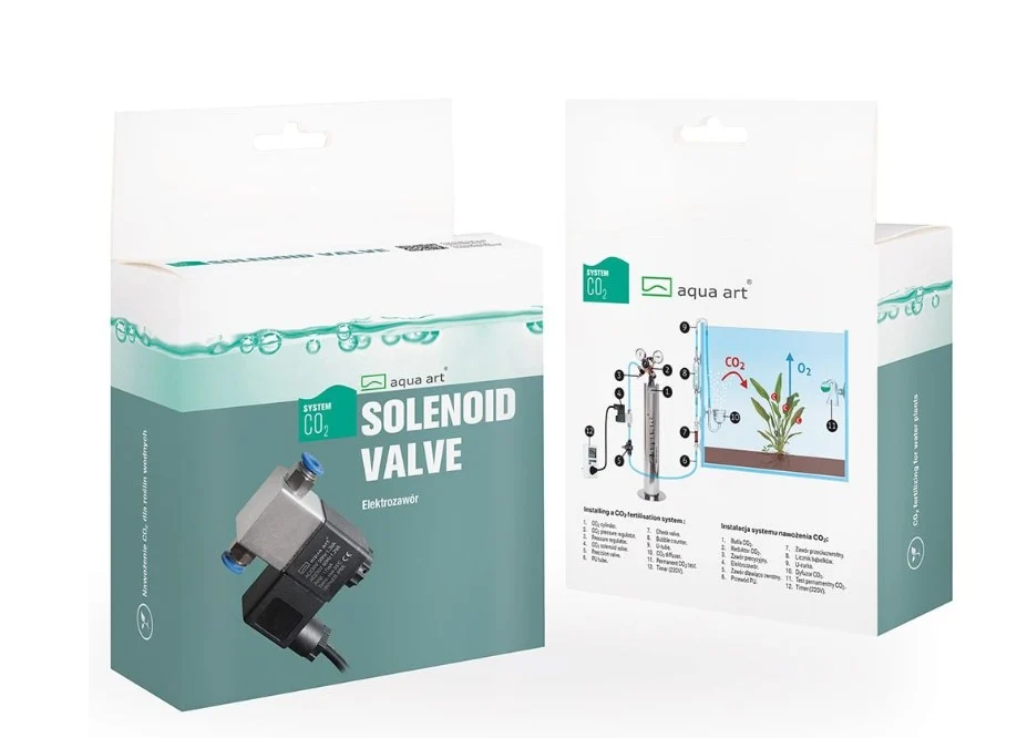 Aqua Art CO2 Solenoidni ventil za regulaciju doziranja CO2 u akvarijima