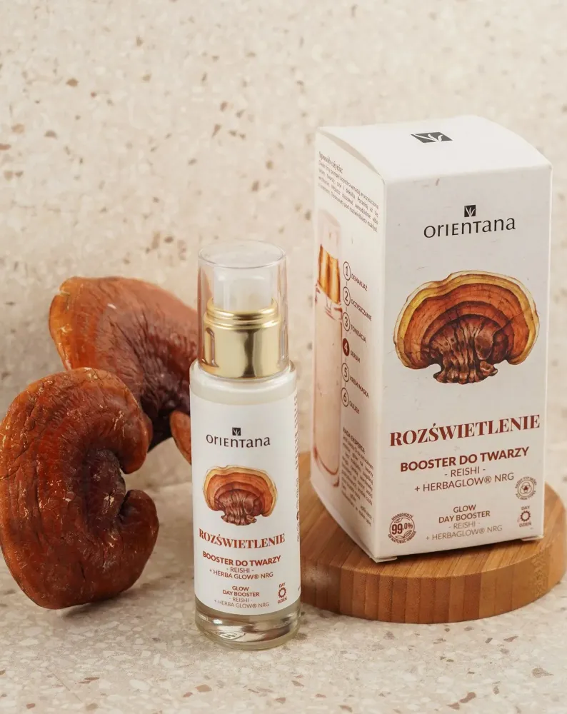Iluminirajući booster s reishi adaptogenima i Orientana Rhodiola rosea