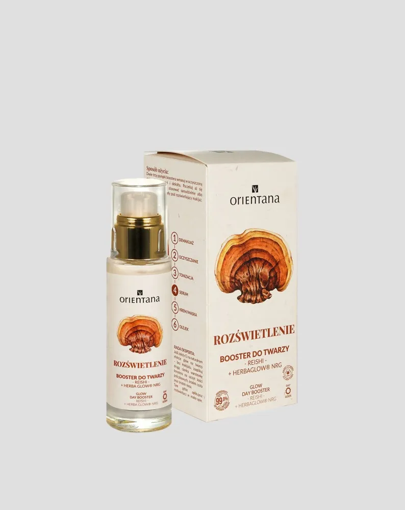Iluminirajući booster s reishi adaptogenima i Orientana Rhodiola rosea