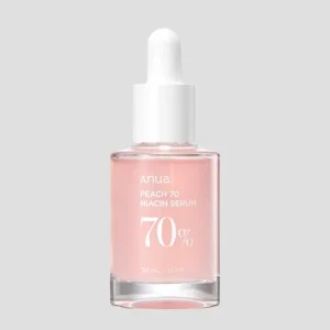 Serum za posvjetljivanje i zaglađivanje breskve i niacinamidom Breskva 70% Niacinamid Serum ANUA