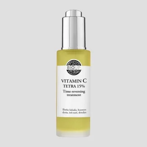 Serum Vitamin C Tetra 15% Povratni tretman s jantarom i ginsengom BIOUP