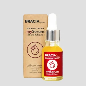 Serum za posvjetljivanje lica s vitaminom C i skvalanom Shake&Shine Bracia Mydlarze