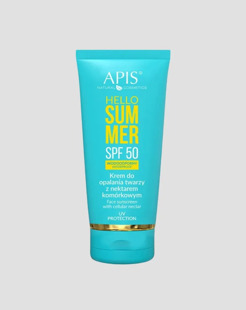 Krema za sunčanje lica sa staničnim nektarom SPF 50 Hello Summer Apis