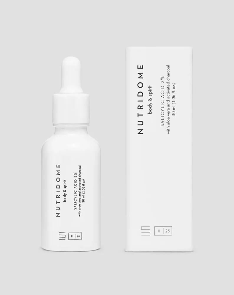 Salicilna kiselina 2% serum za lice za nesavršenosti i akne s niacinom i aloe nutridomom