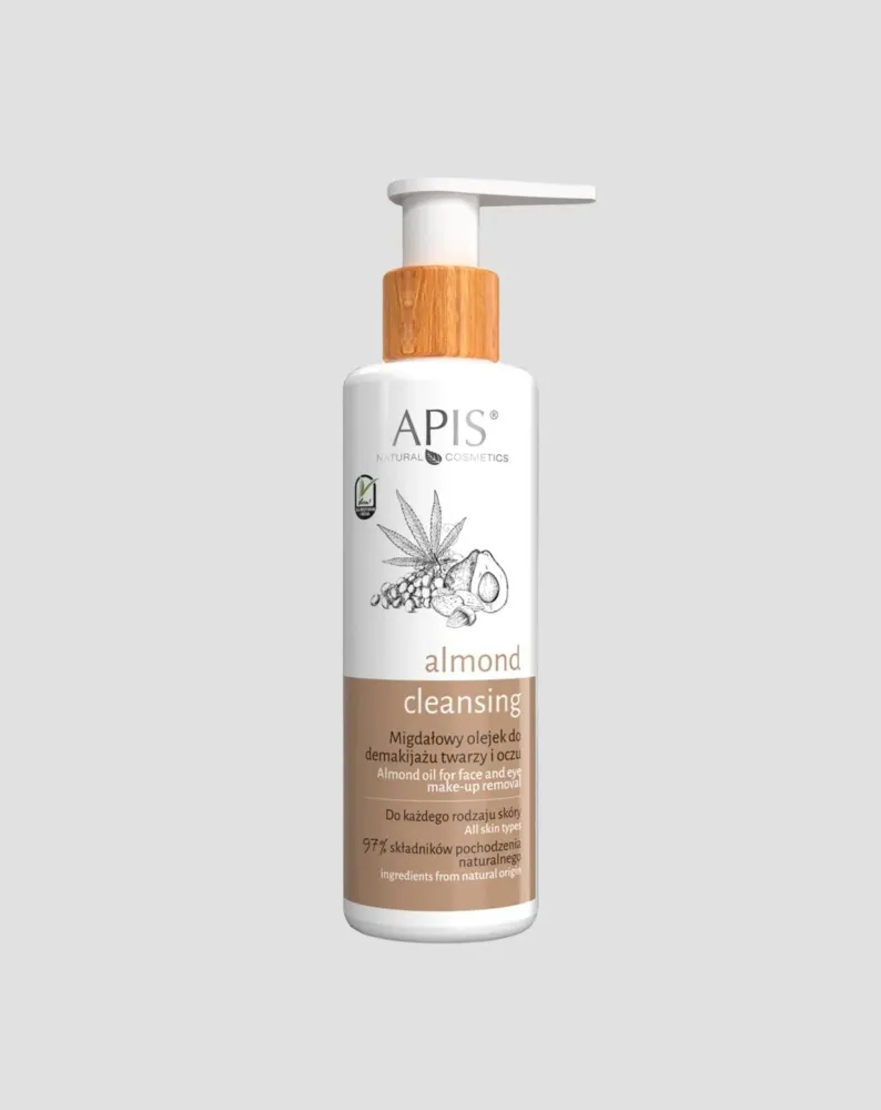 Almond Cleansing Apis bademovo ulje za uklanjanje šminke s lica i očiju