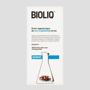 Dermo Bioliq regenerirajuć noćna krema za kožu s aknama