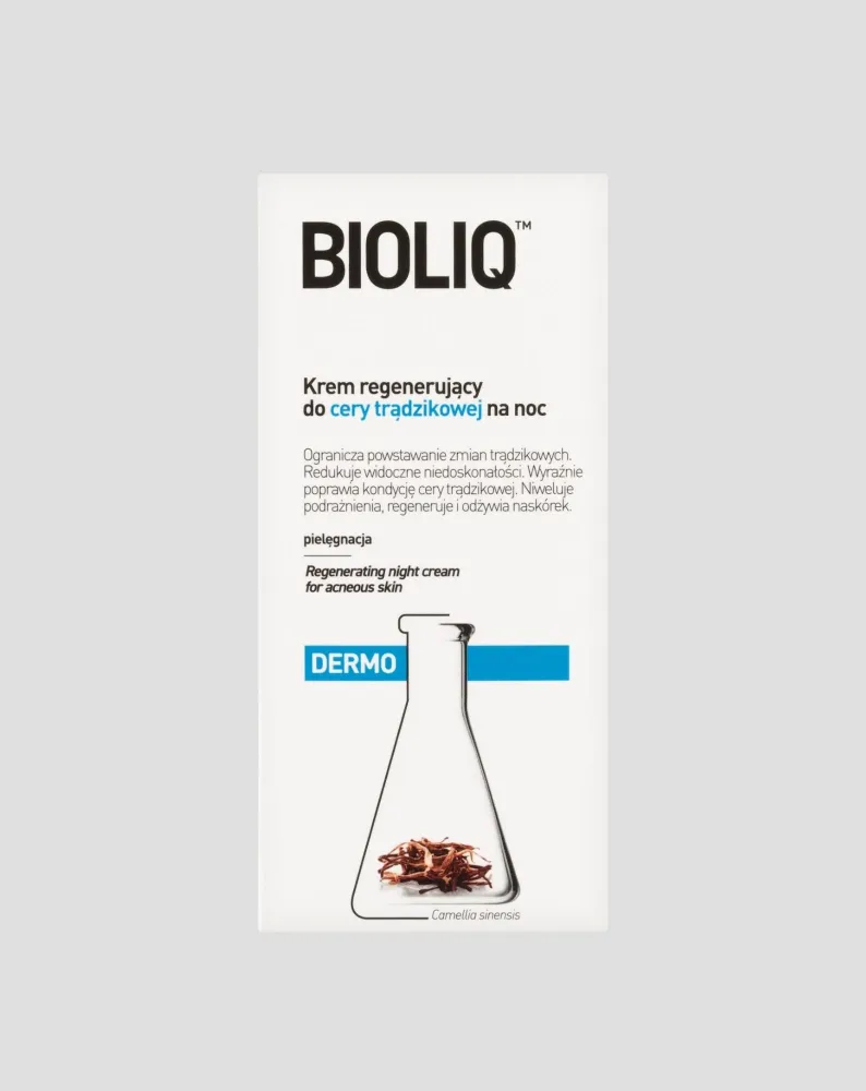 Dermo Bioliq regenerirajuć noćna krema za kožu s aknama