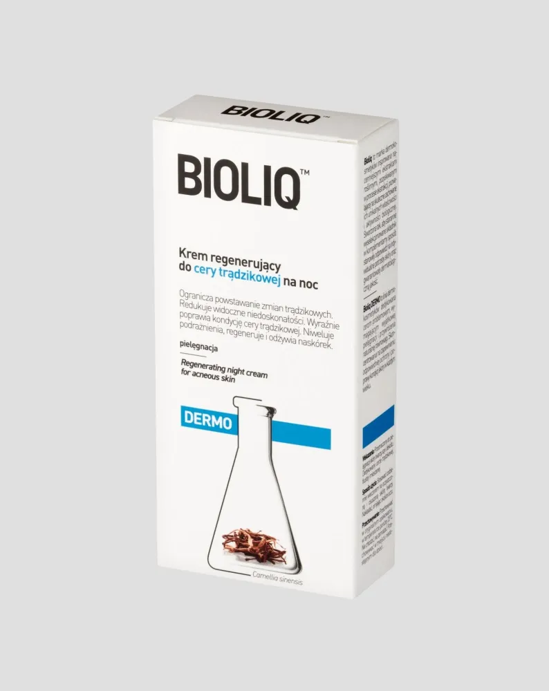 Dermo Bioliq regenerirajuć noćna krema za kožu s aknama