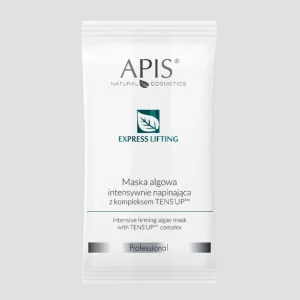 Trenutačno zatežuć maska od algi s TENS'UP Express Lifting Apis kompleksom