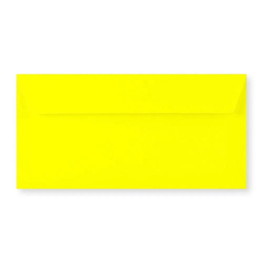 Neon žuta omotnica 110x220 mm (DL)