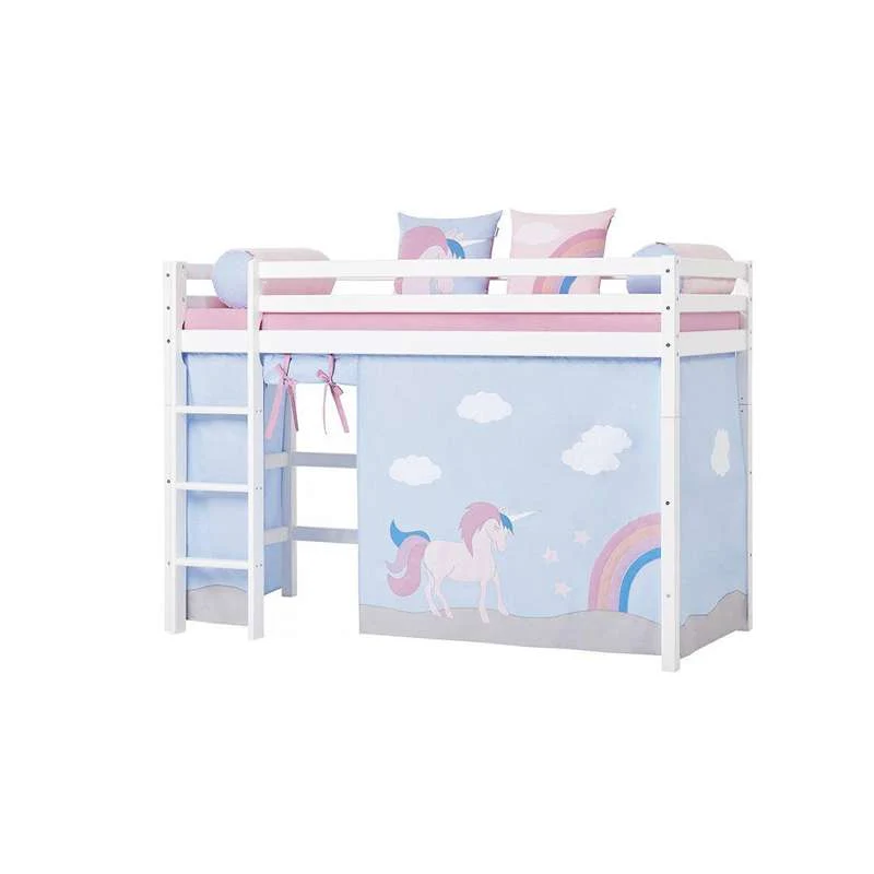 Hoppekids ECO Dream - Modul til Mellemhøj Seng - 90x200 cm. - Hvid