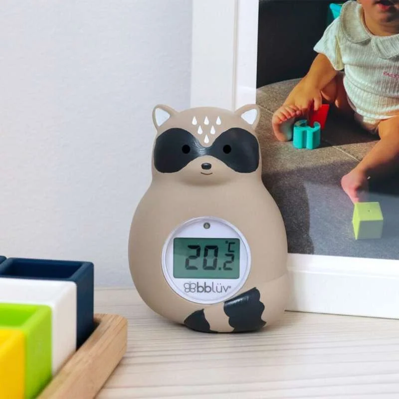 Vlaženje bblüv Bad- og Rumtermometer - 3-i-1