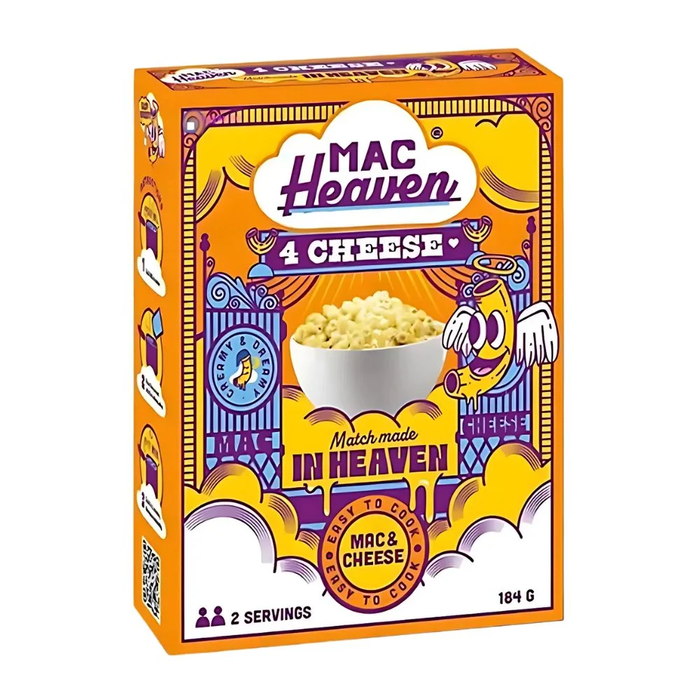 Mac Heave 4 Cheese, makaroni sa sirom od 184g