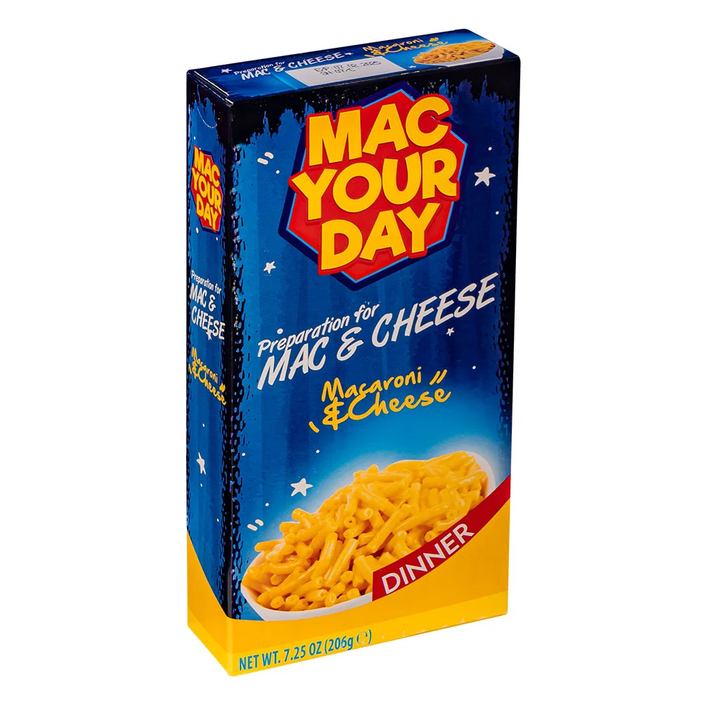 Mac Your Day Macaroni and Cheese, priprema za tjesteninu sa sirom od 206g
