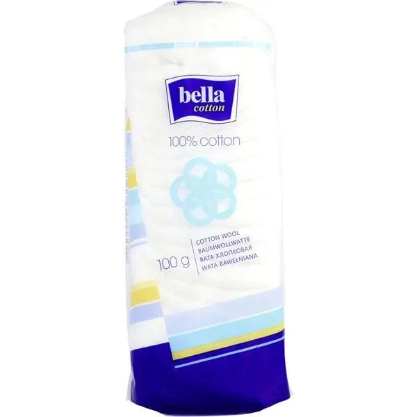 Vata din bumbac, Bella, 100 g