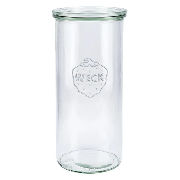 Weck Straight jar 1550ml lid and seals - diameter 100mm - pack 6