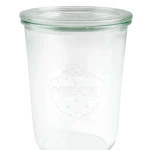 Weck Straight jar 850ml lid and seals - diameter 80mm - pack 6