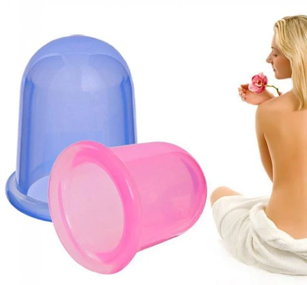 Cupping čšica silikonska 3,5cm - razne boje