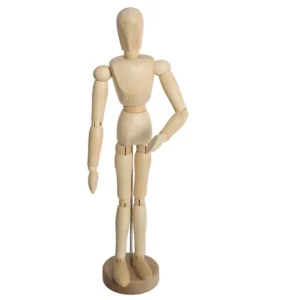 Edukativna drvena figura – Mannequin Collect (32 cm) 🌿✨