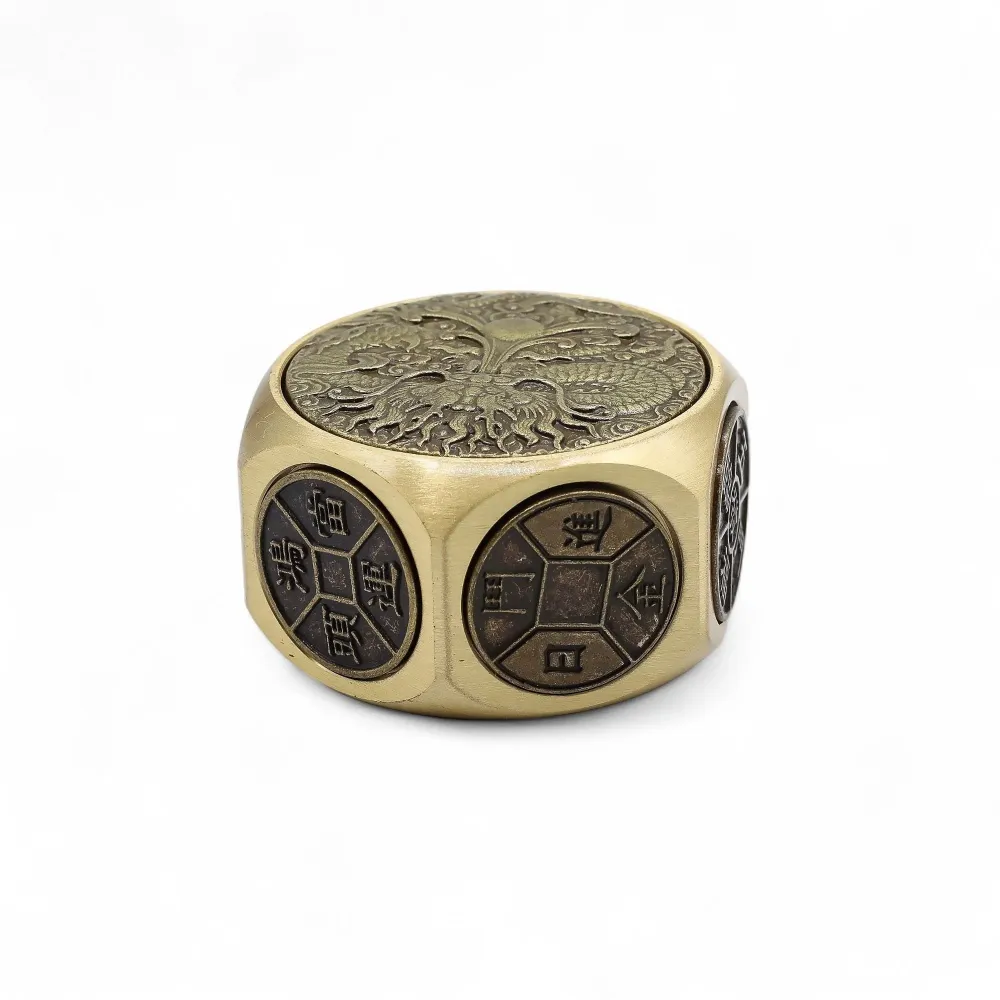 Mesingane Feng Shui kockice zmaja – Talisman prosperiteta