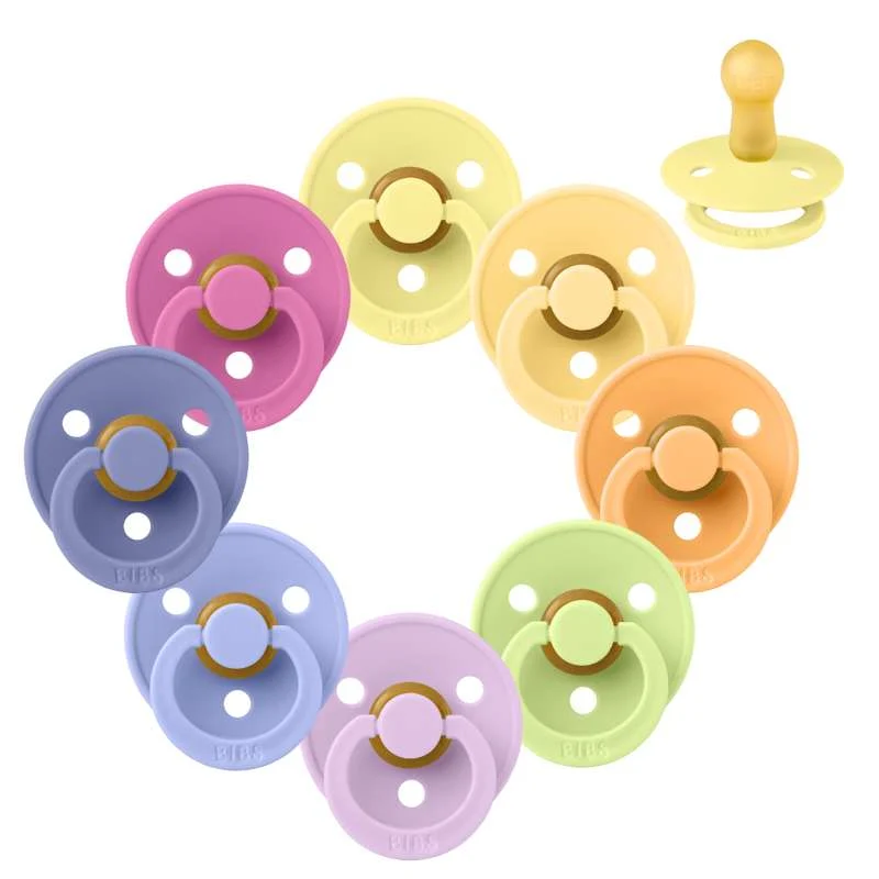 Bibs Okrugla Colour Duda - Sampak - 8 kom. - vel. 2 - Slatki sorbet