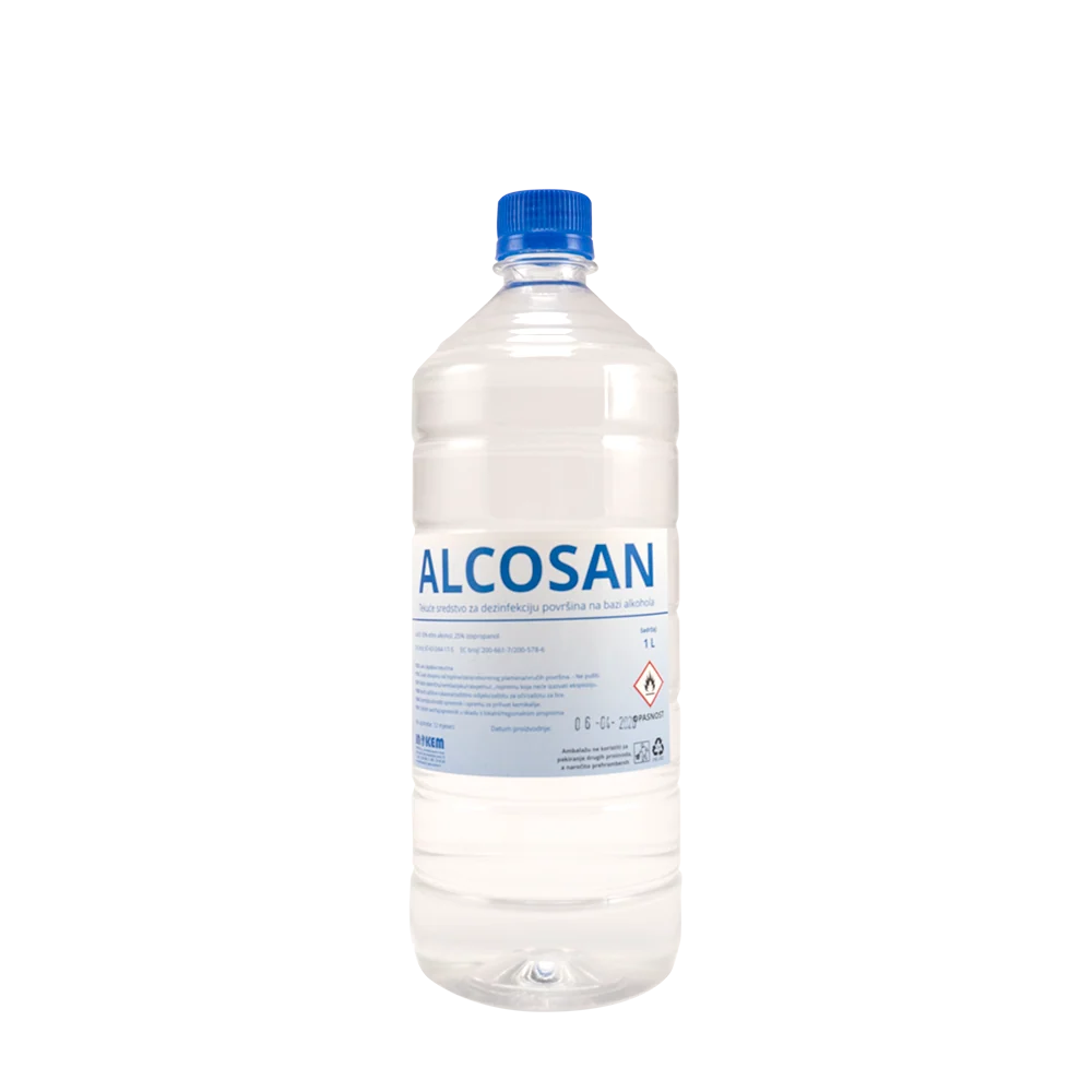 Sredstvo za dezinfekciju površina 1000 ml Alcosan 70%