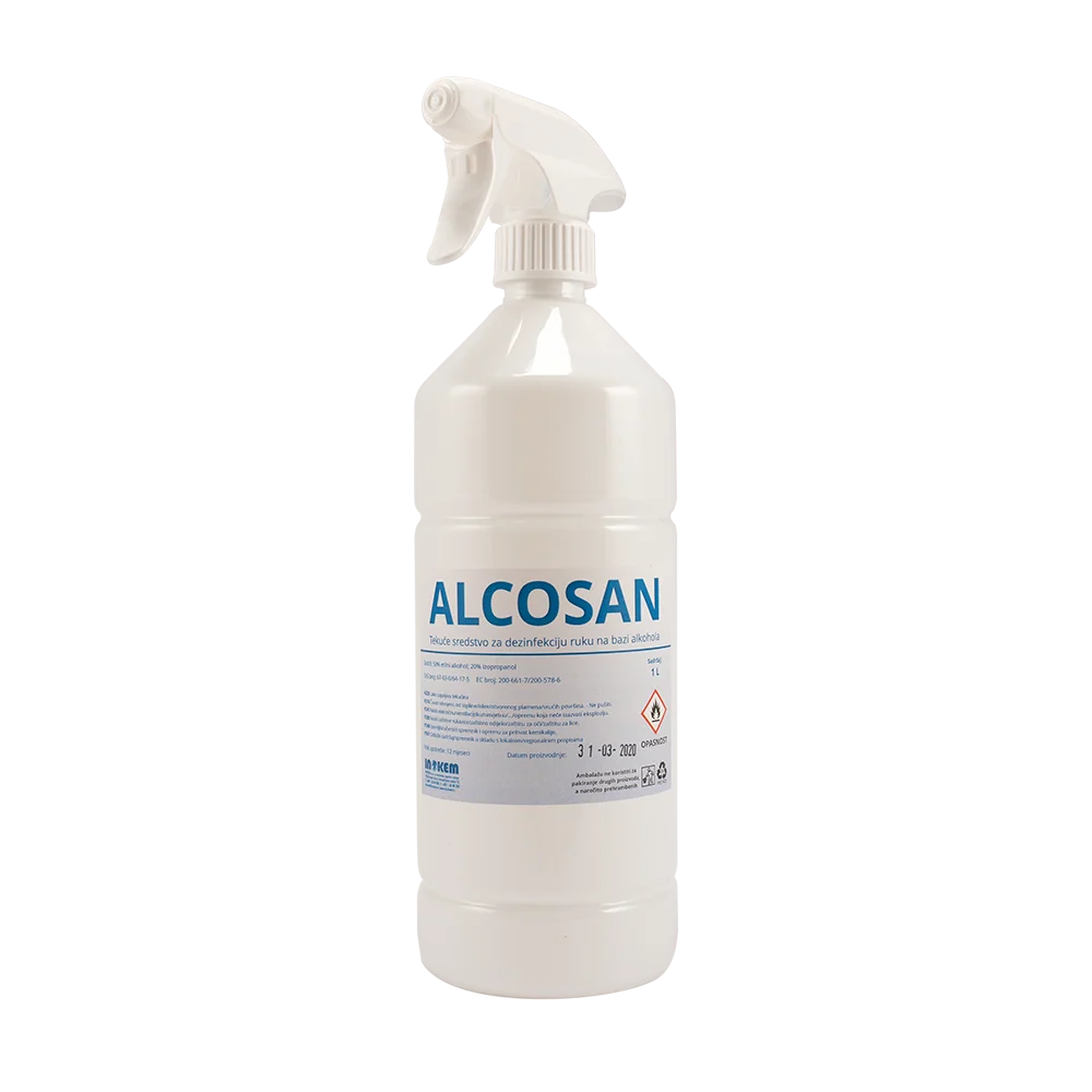 Sredstvo za dezinfekciju ruku 1000 ml Alcosan 70%