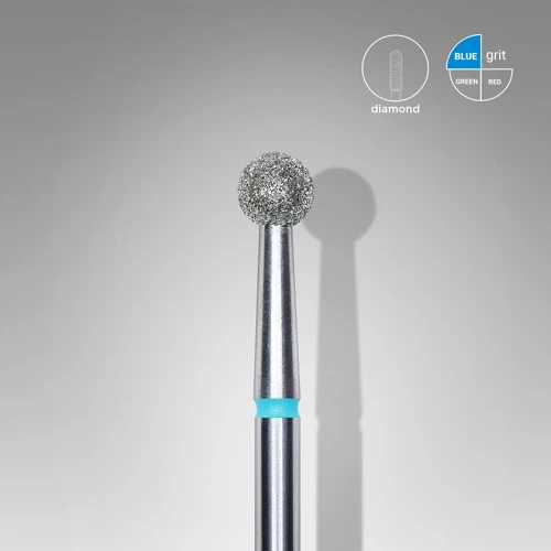 Dijamantna freza, “Ball”, 4.0 mm, Plava, STALEKS
