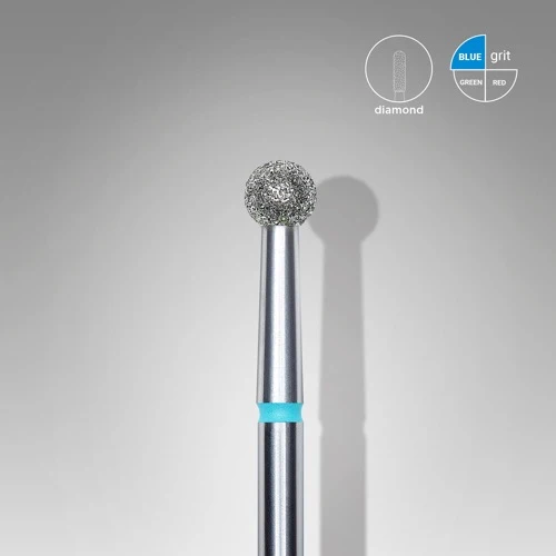 Dijamantna freza, “Ball”, 3.5 mm, Plava, STALEKS