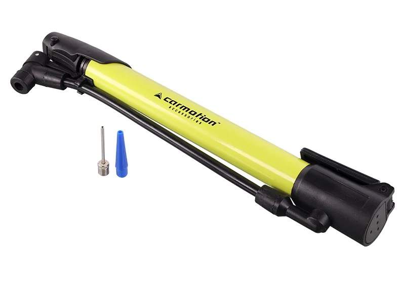 Mini ručna pumpa 310 mm s nosačem za bicikl, max. 8 BAR / 120 PSI