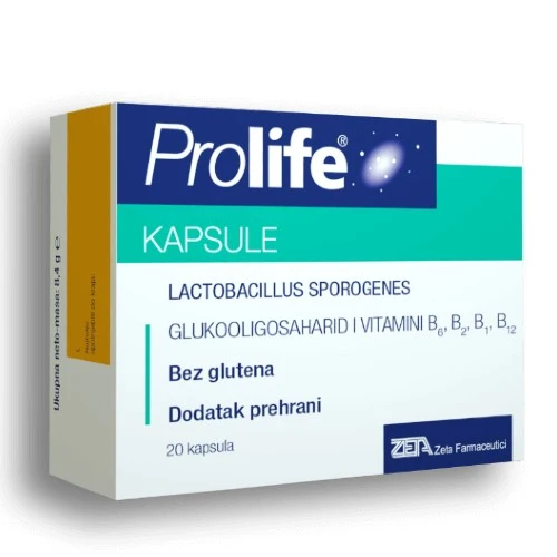 Prolife Probiotik, 20 kapsula