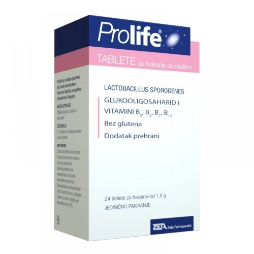 Prolife, 24 tablete za žvakanje