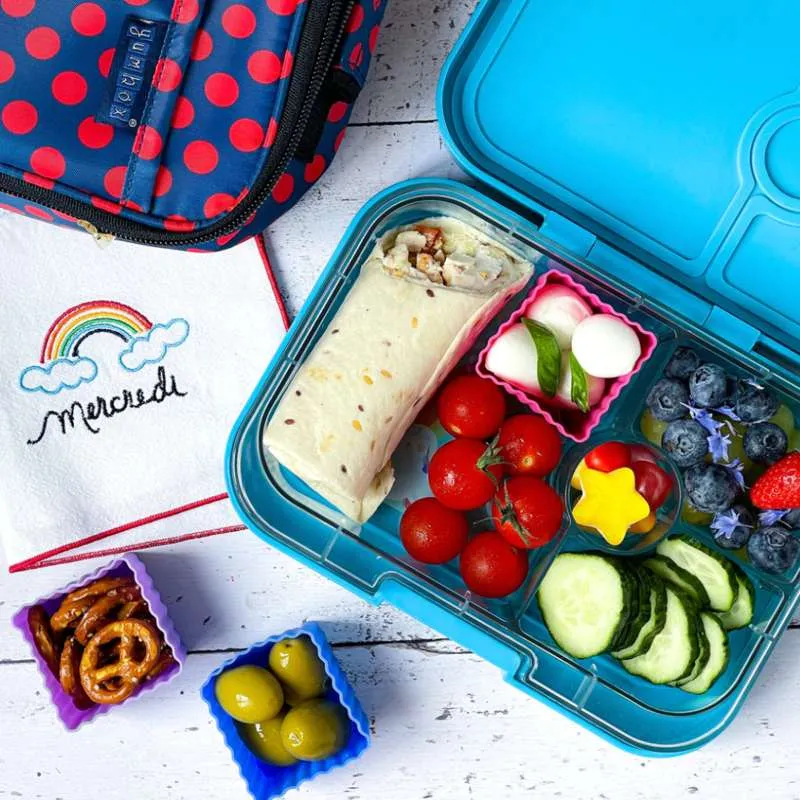 Yumbox - Silikonske forme za užinu - 8 kom. - Višeobojan