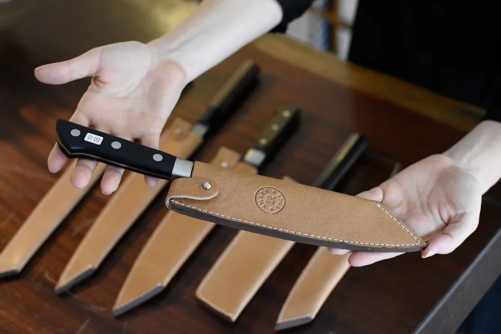 Kožna Saya Bunka/Santoku/Gyuto 210 mm