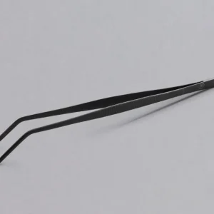 SharpEdge Curved Black Tweezers 300 mm